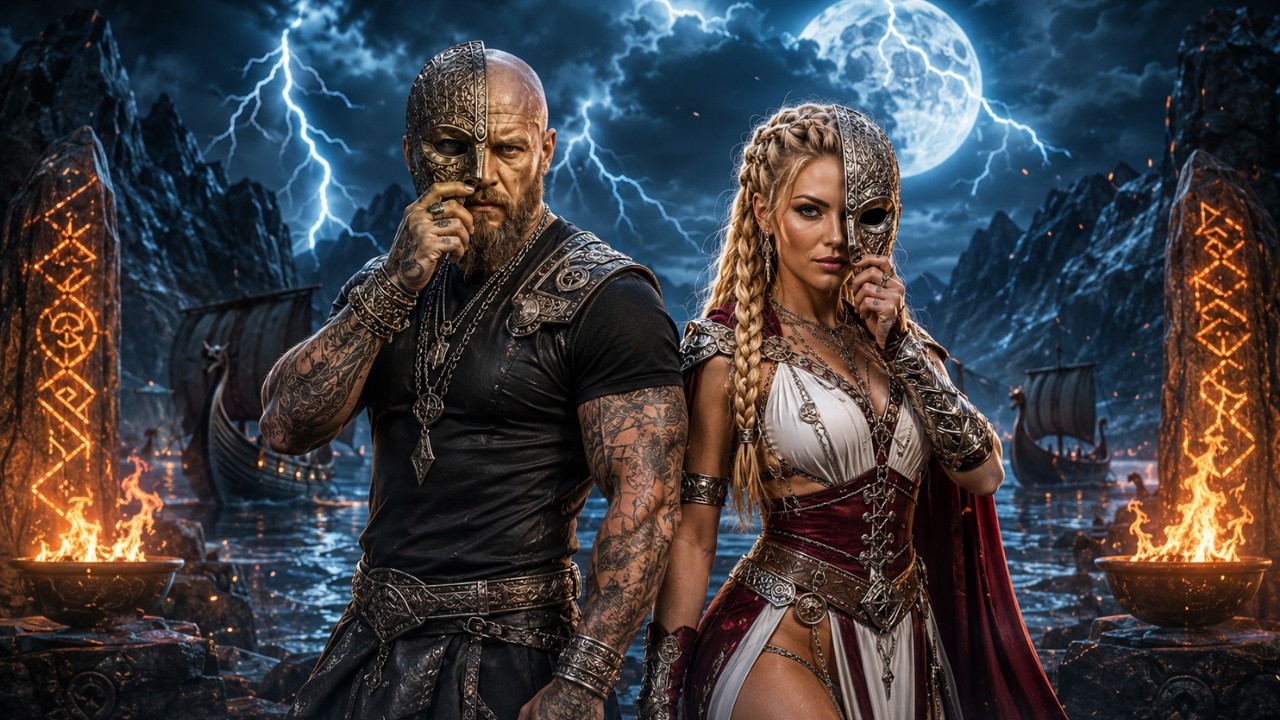 DRAUGR IN THE MOONLIGHT ⚔️ Epic Viking War Anthem | Nordic Hip-Hop Duet