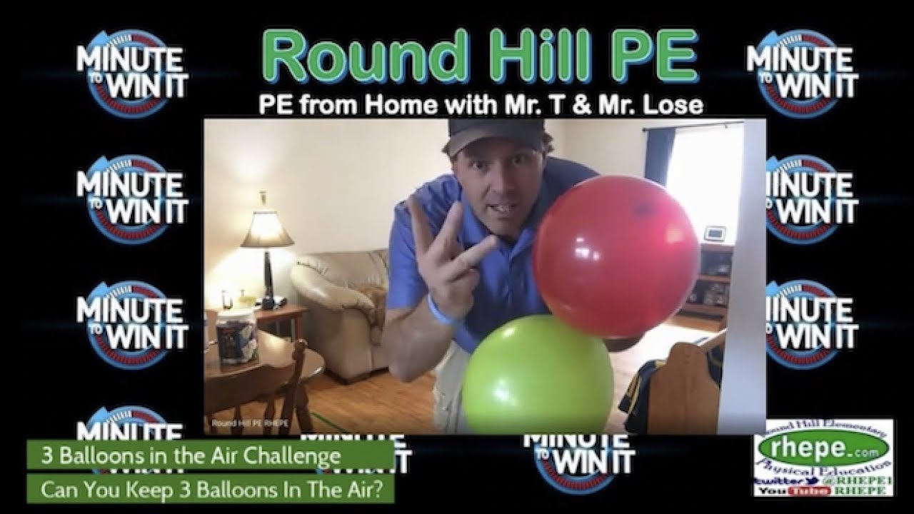 Minute To Win It Challenge: Balloon Edition