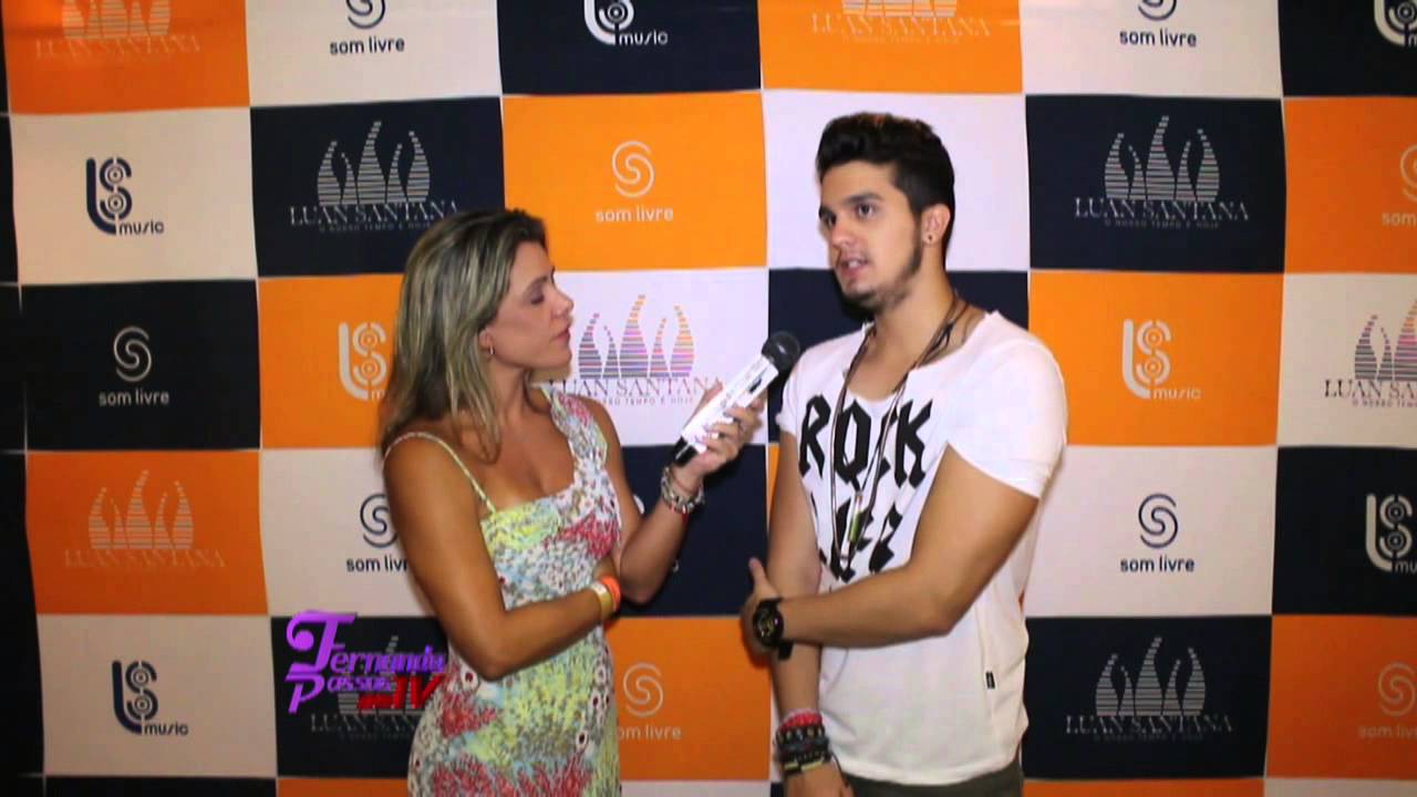 Luan Santana MEGAESPECIAL com Fernanda Passos na TV - turnê 2014 - imagens de 2009 a 2013 na materia