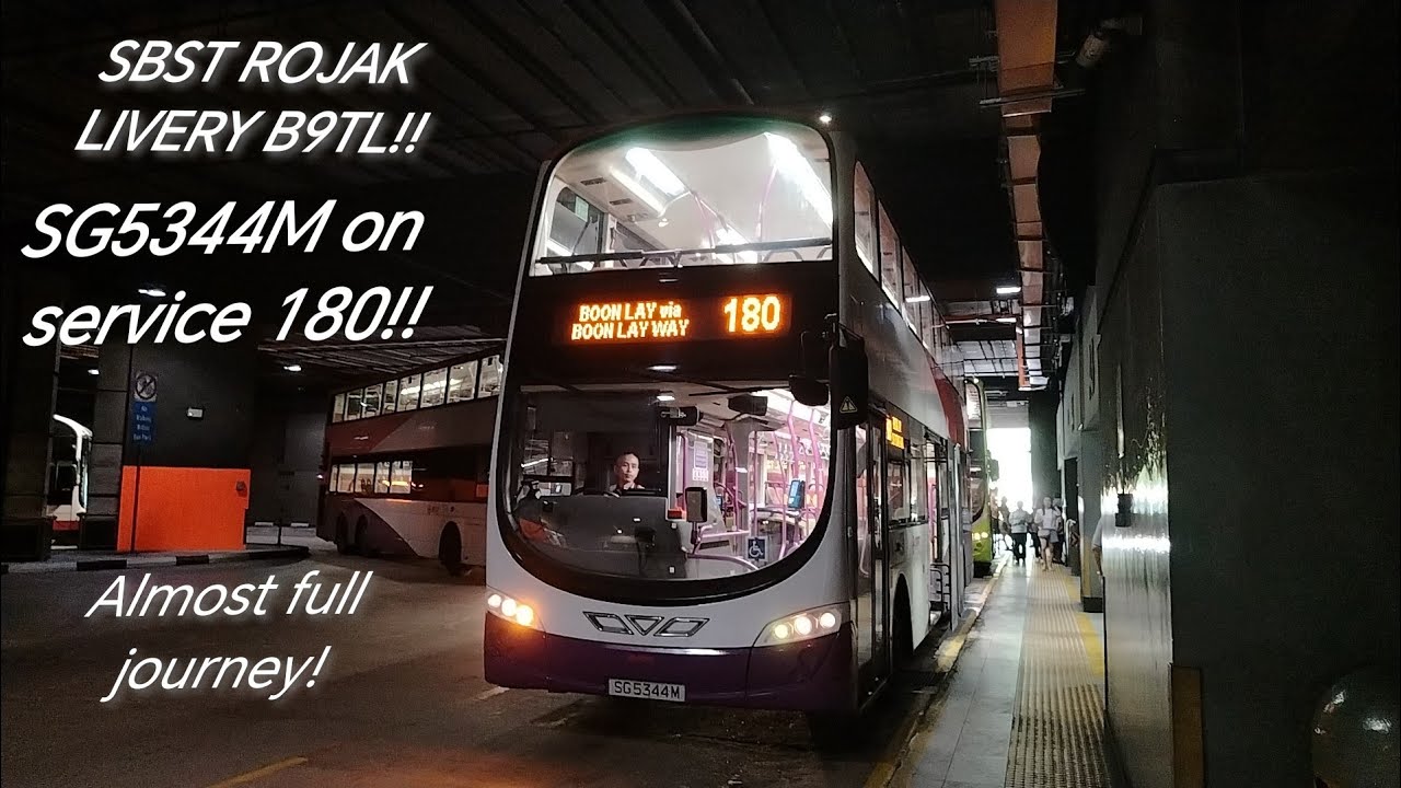 [Joyrides] SG5344M on service 180 4/5 journey