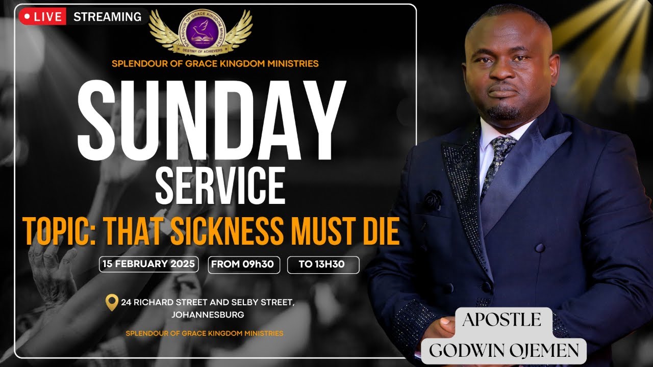 Sunday Service: Manifestation of Jesus | Apostle Godwin Ojemen | 15. Feb 2026
