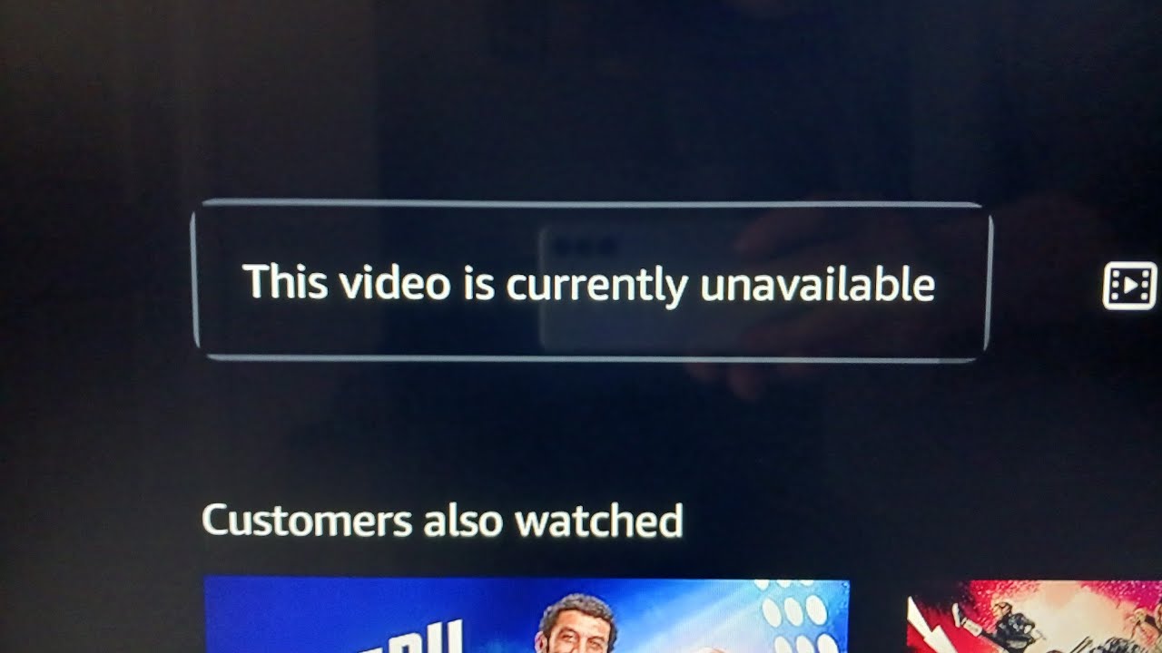 Prime Video. Это видео в настоящее время недоступно / легко исправить