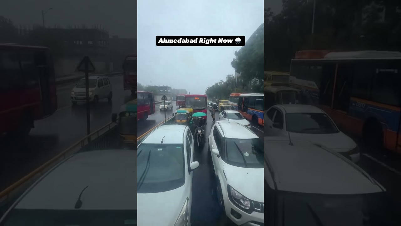 Ahmedabad Rain Live Today ☔ | Heavy Rain in Ahmedabad | Monsoon 2026 | #AhmedabadRain #RainLive