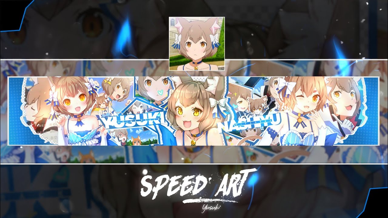 Speed Art - Banner/Anime: @Yusuki  [yNasu &middot;]
