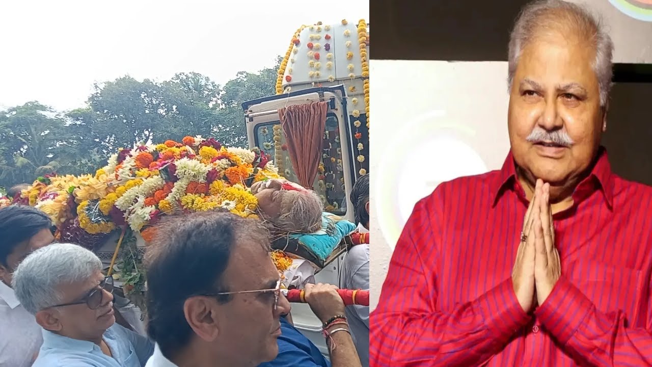 Satish Shah Funeral | Last Rites Video | Naseeruddin, Jethalal, Ratna, Ali, Dilip, Neil Nitin
