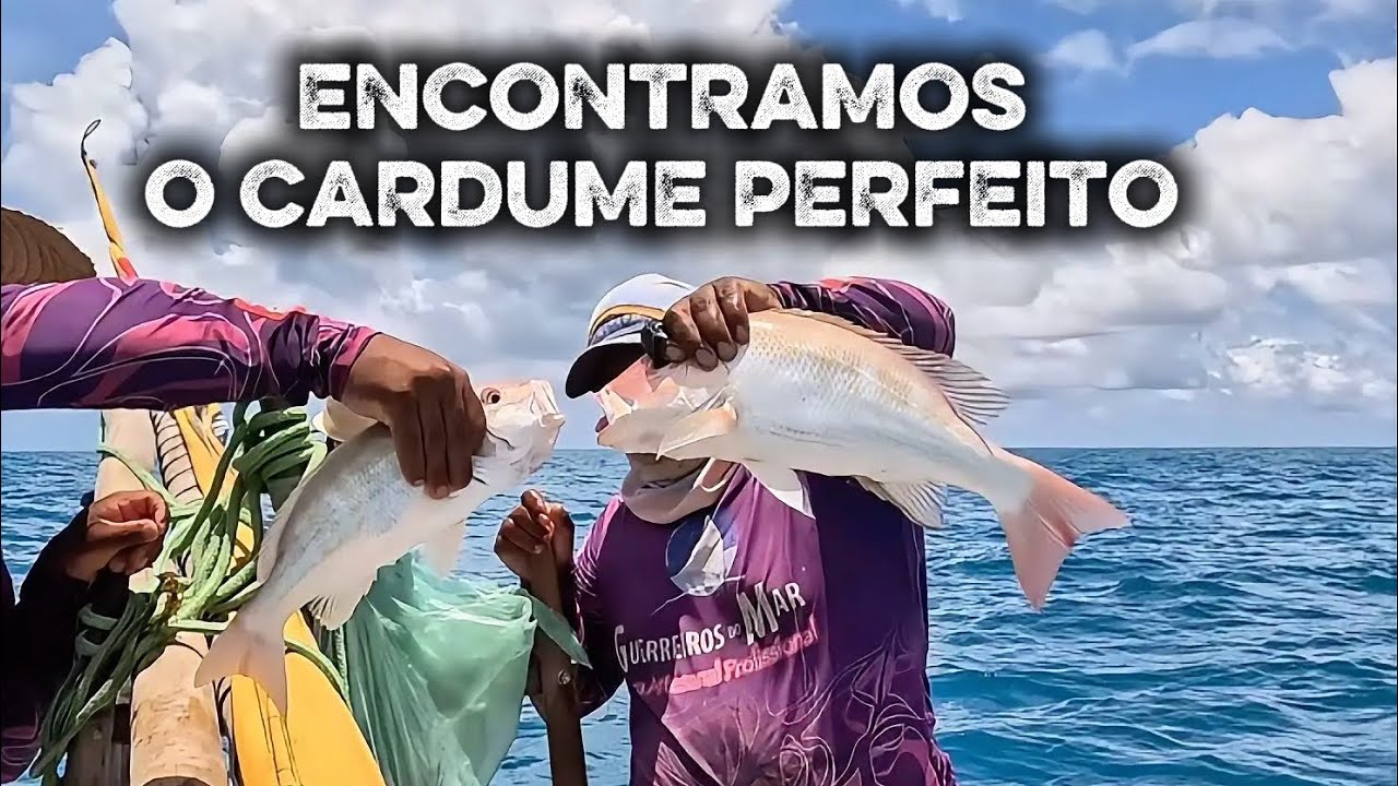 (Guerreiros Do Mar) ESSA VAI FICAR PRA HISTÓRIA, A CADA ISCA NA ÁGUA A FISGADA ERA CERTA !