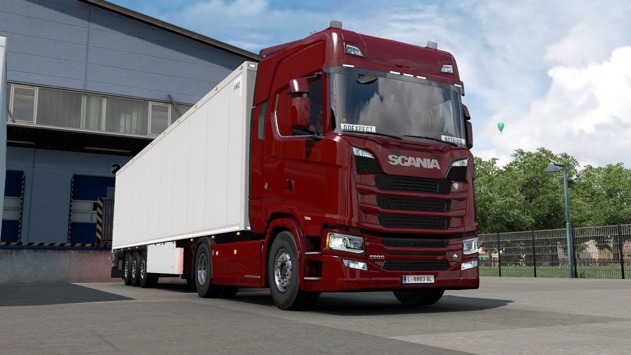 ETS2 1.39 RoExtended Scania 530S Sanok - Nova Kakhovka