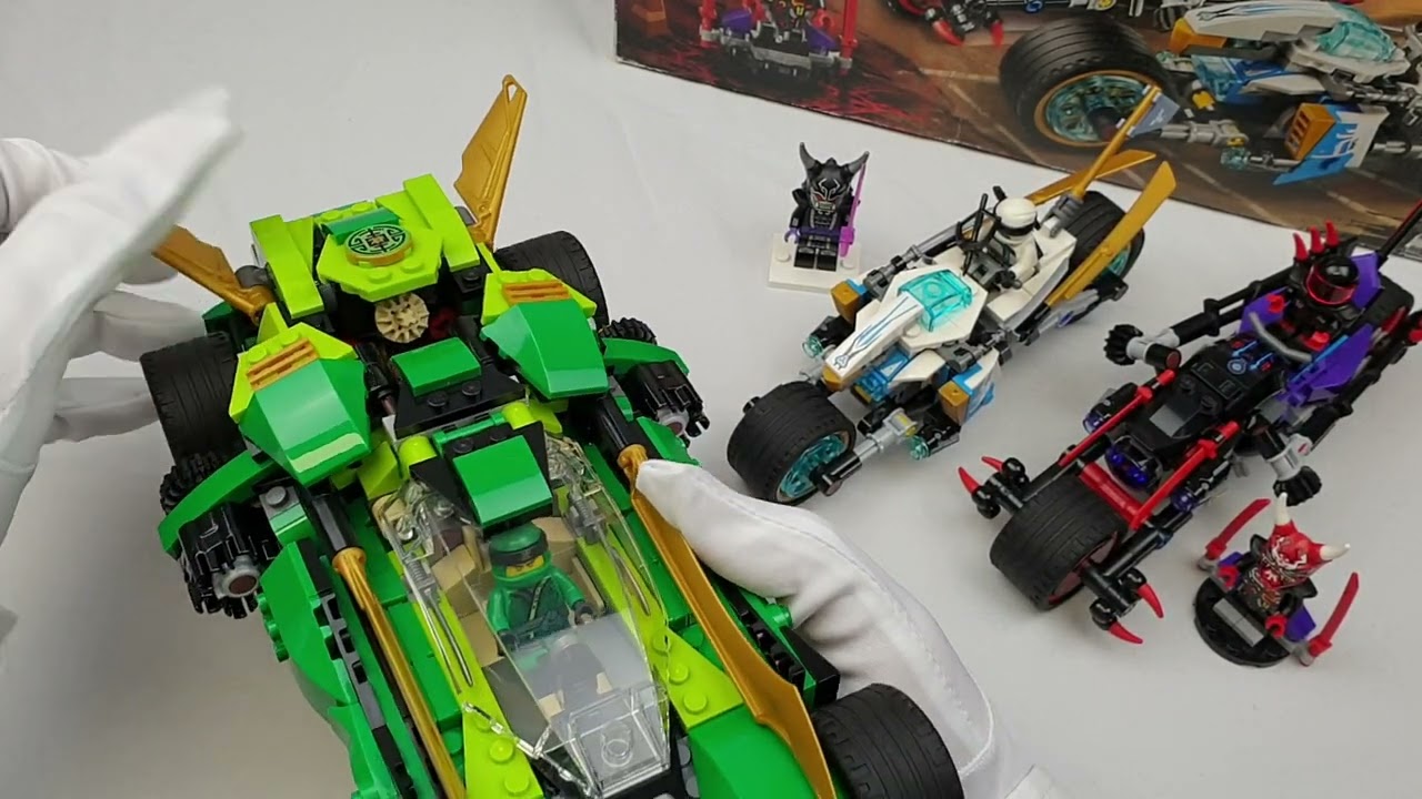 Presentation of the Ninjago Masters of Spinjitzu Sets
