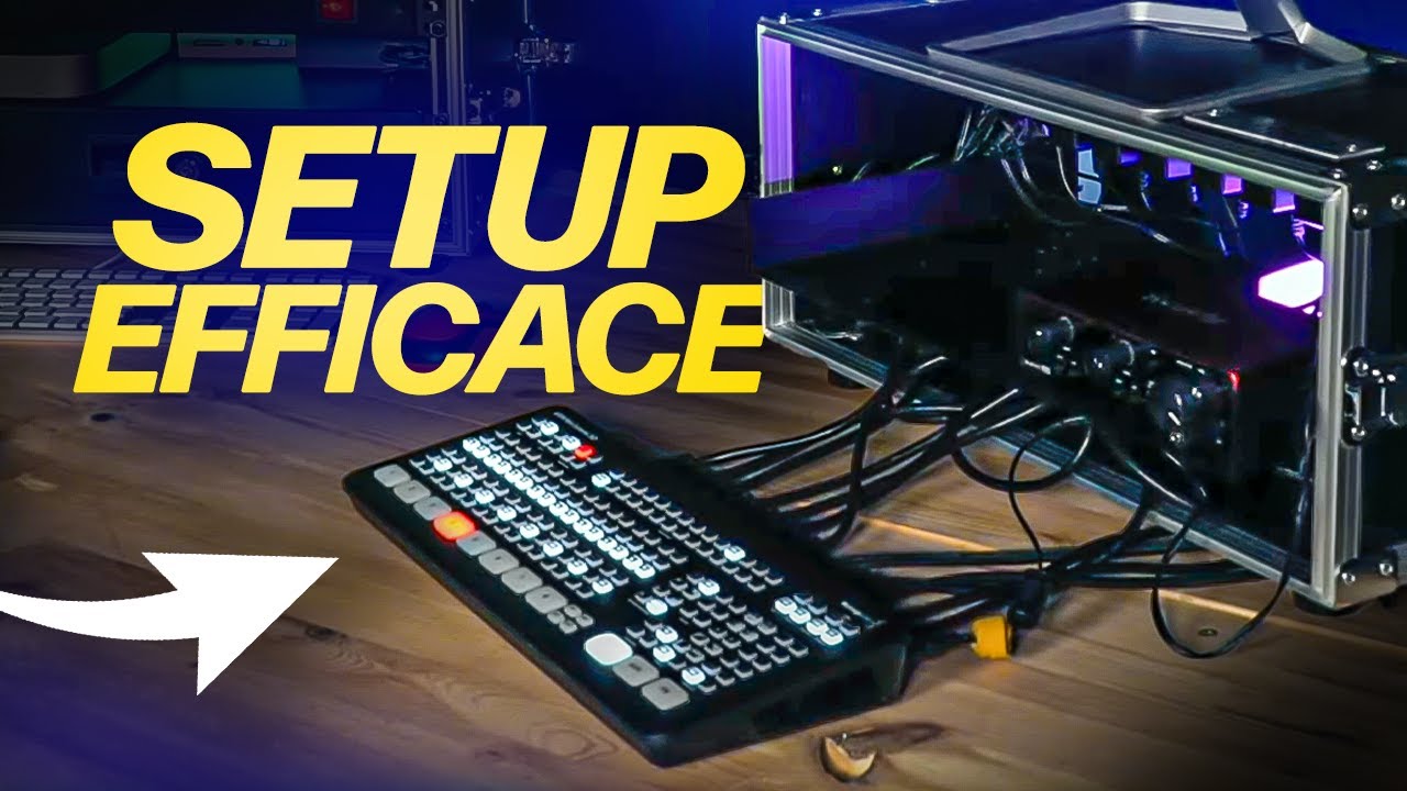 Ma régie vidéo live ATEM Extreme Pro Iso HDMI de chez Blackmagic