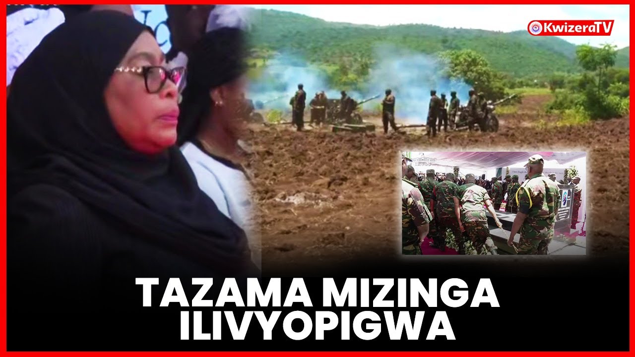 🔴 JWTZ WALIVYOPIGA MIZINGA NA KUFUNIKA KABURI, MAZISHI YA LOWASSA