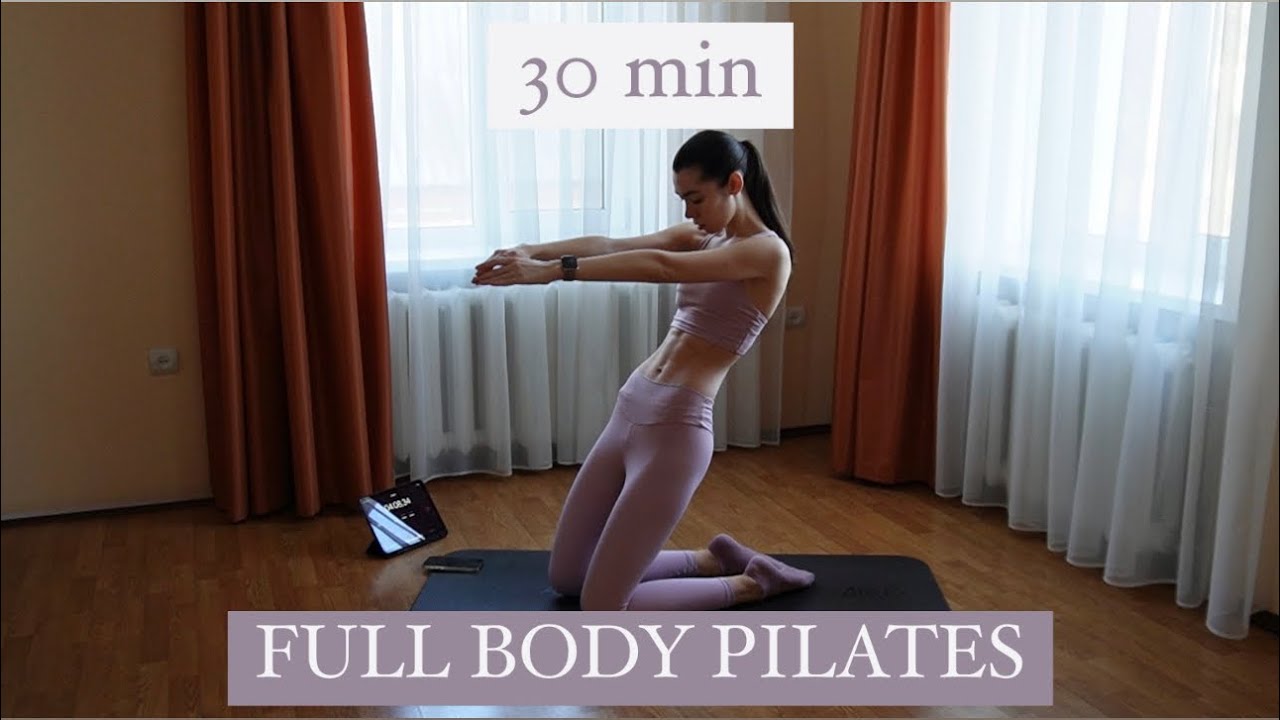 28-DAY PILATES CHALLENGE // day 4 // 30 MIN full body pilates
