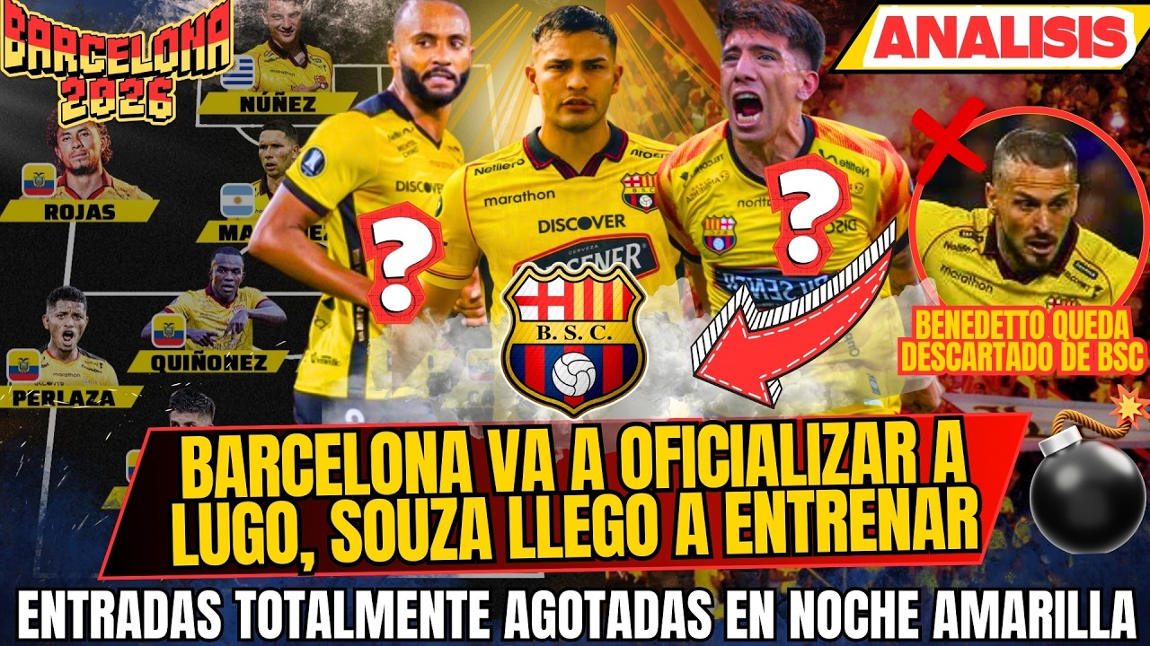 MATIAS LUGO NUEVO REFUERZO DE BSC - SOUZA VOLVIO A ENTRENAR CON EL EQUIPO - NOVEDADES BSC