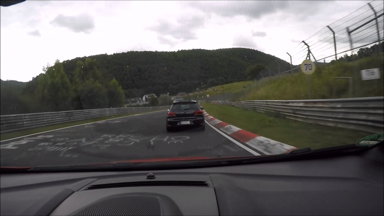 Fiesta ST 180 VS.  GOLF VI GTI Nürburgring/Nordschleife BTG 23.07.2017