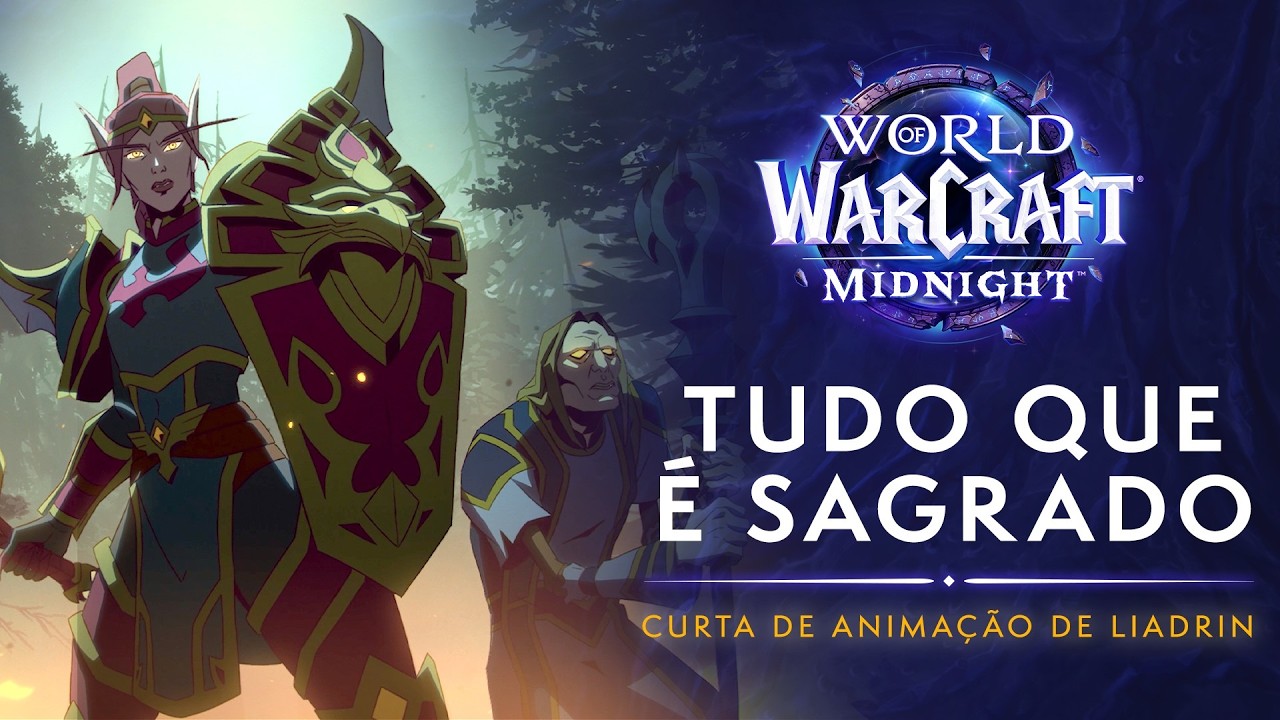 Curta de animação de Liadrin: Tudo que é sagrado | World of Warcraft: Midnight | Vídeo de história