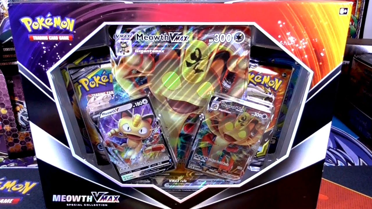 APERTURA DE CARTAS POKÉMON MEOWTH VMAX SPECIAL COLLECTION