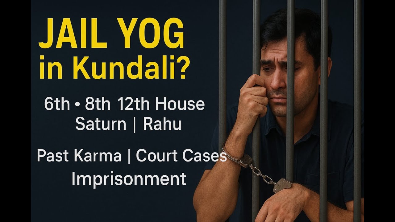 JAIL YOG in Kundali? Past Karma | Court Cases | Imprisonment