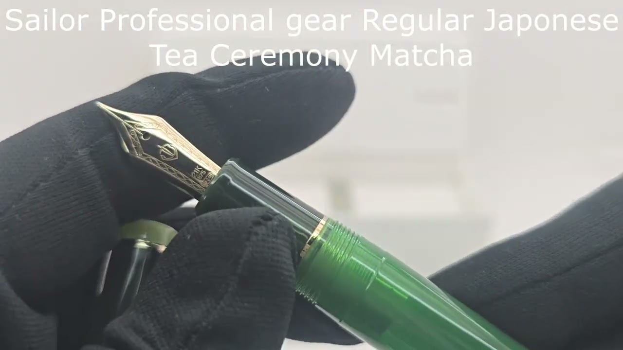 cruzaltpens - Sailor Professional gear Regular Japonese Tea Ceremony Matcha