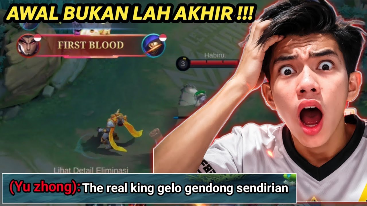 MATCH TERPANAS KETEMU MUSUH PRO!! ALDOUS CARRY TIM SENDIRIAN -MLBB
