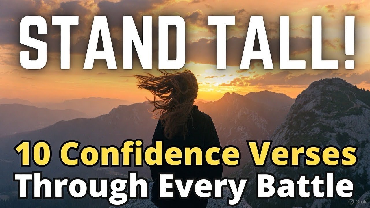 10 powerful Bible verses about confidence