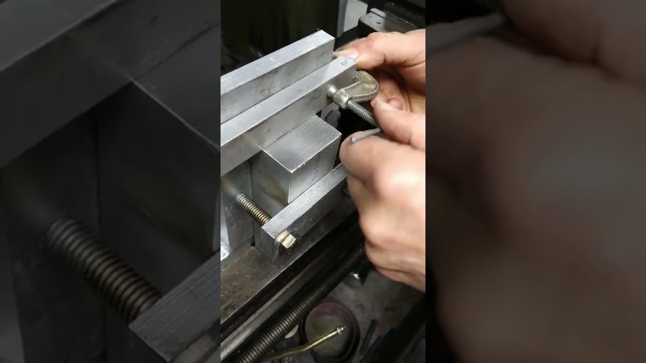 Metal letter stamping with a jig