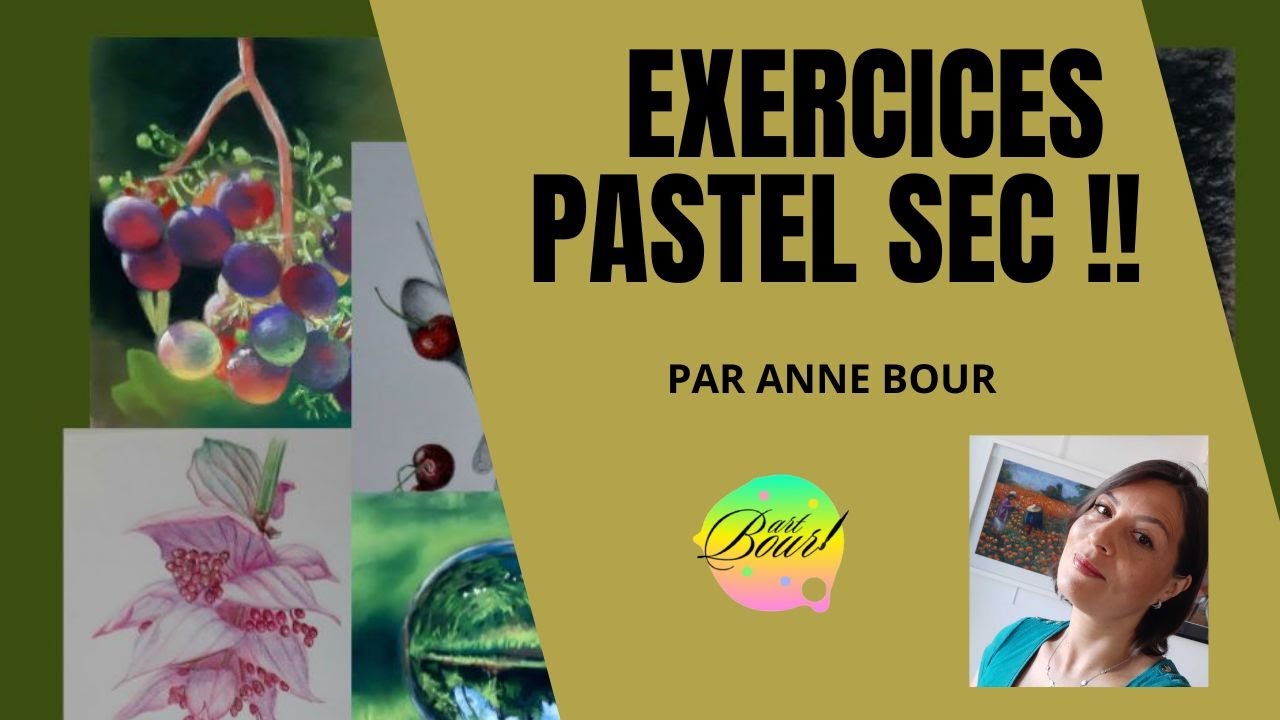 Quelques exercices pastel sec