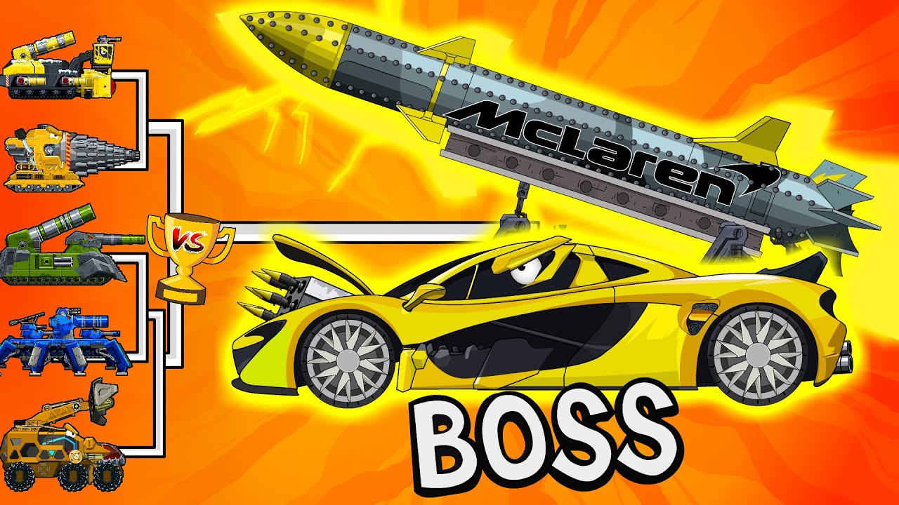 Transformers Tank: McLaren Speedtail Rocket vs Monster Tank