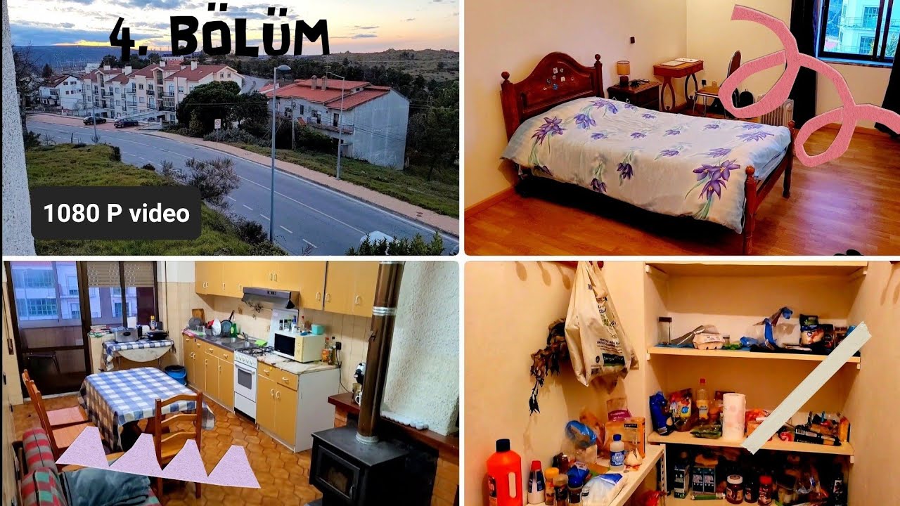 4. BÖLÜM || Portekiz'de Ev Turu😊😊 #Erasmus #Portekiz #Guarda