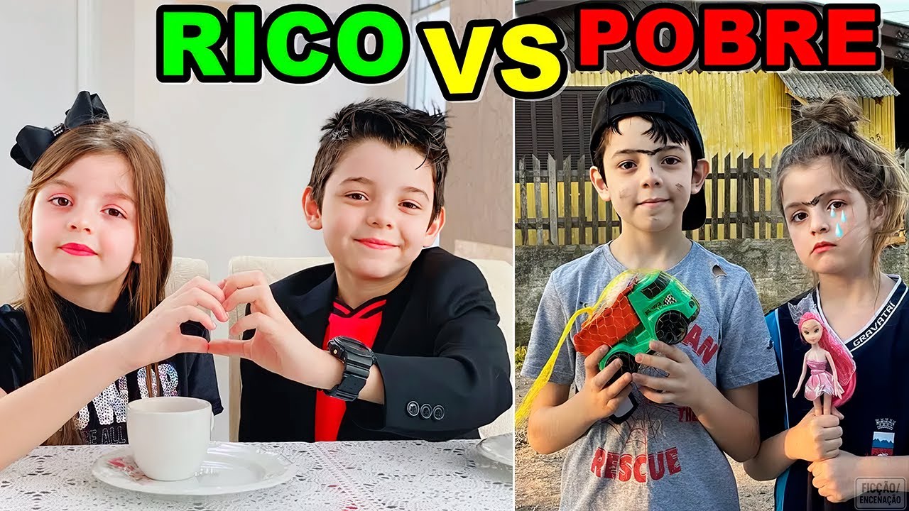 RICO VS POBRE – ESPECIAL DIA DAS CRIANÇAS 🎉 | Piero Start