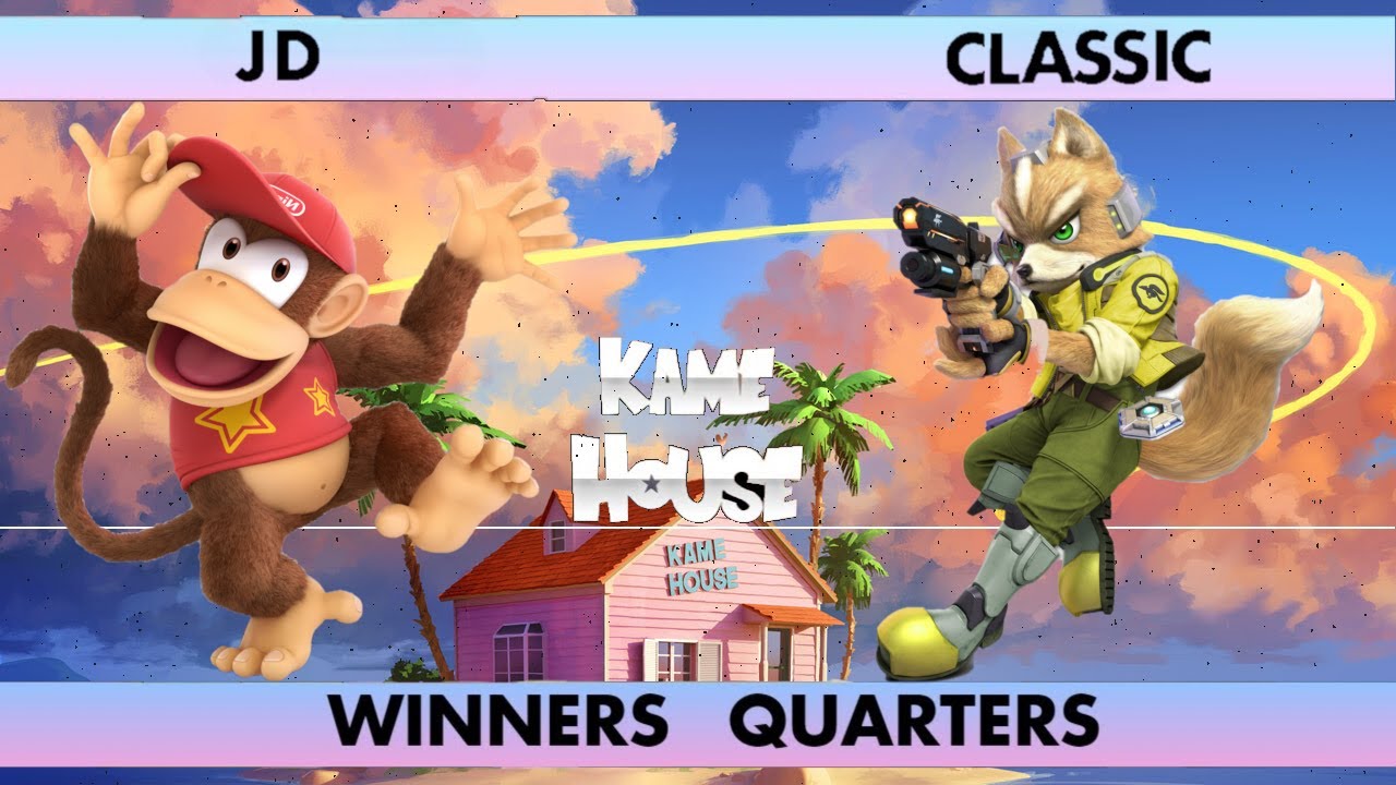 4o4 Kame House MIDLEVEL SLUMS Monthly 3 - JD (Diddy Kong) vs Classic (Fox) - Winners Quarter-Final