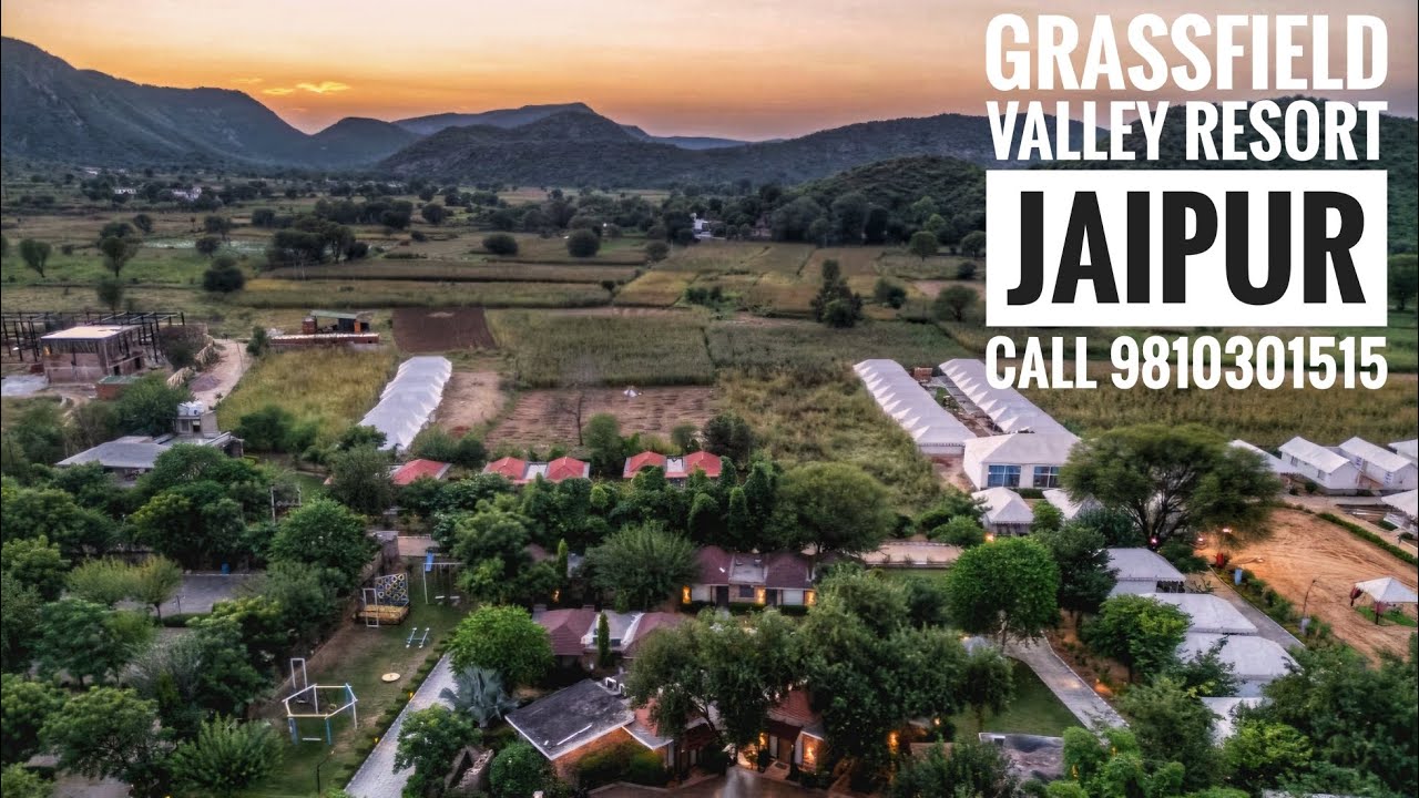 Best Wedding Resort Near Delhi || Destination Wedding In Jaipur || Grassfield Valley Resort Jaipur 