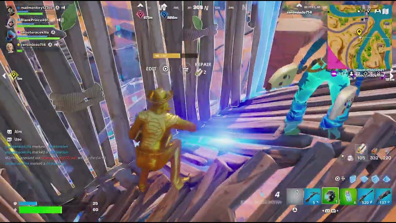 Victory without cross hair