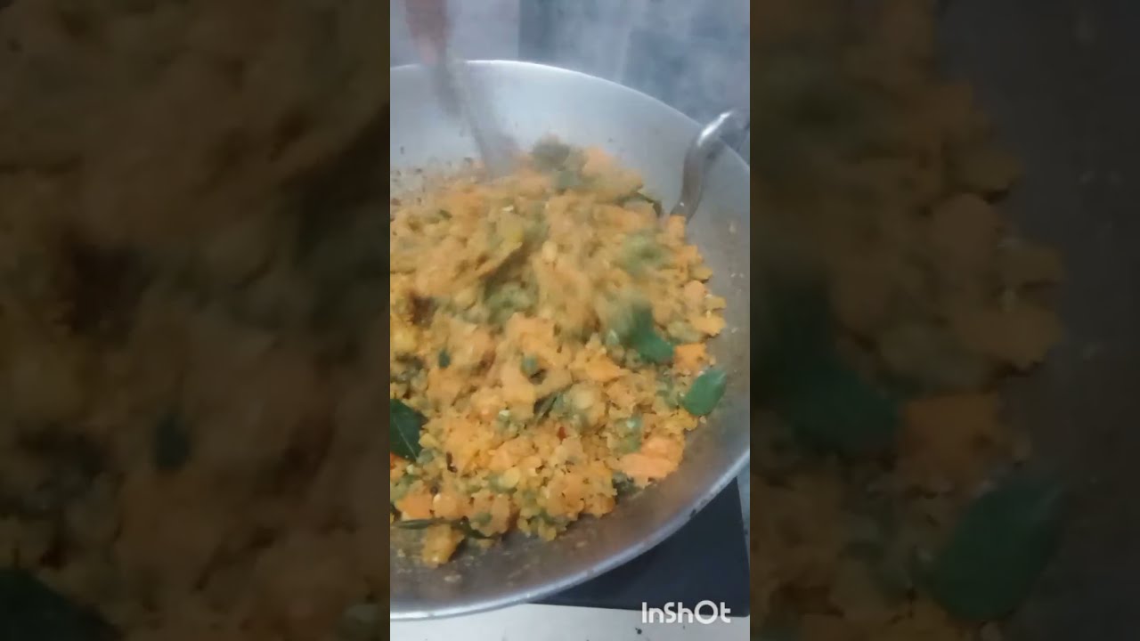 Beans, Carrot Paruppu usili