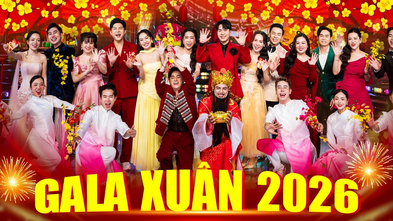 GaLa NHẠC XUÂN 2026 - LK Xuân Yêu Thương - LƯU ÁNH LOAN, KHƯU HUY VŨ, HIỀN NGÂN, LEO MINH TUẤN
