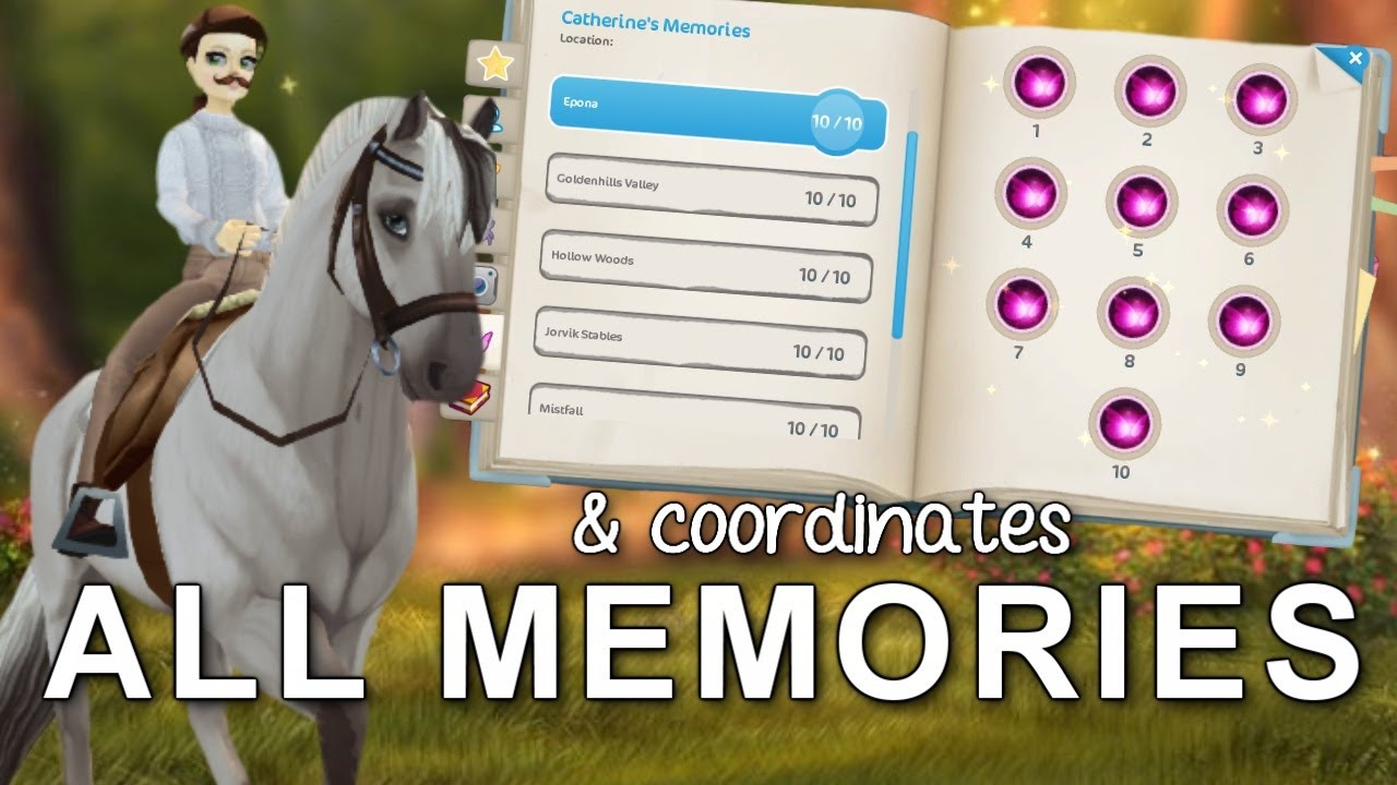 ALL Catherine's Memory Fragments & coordinates (Epona, Dino Valley, Mistfall & Golden Hills) - SSO