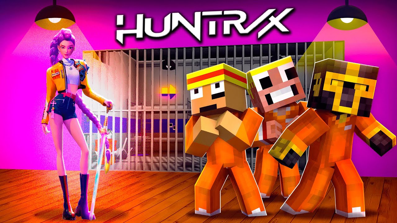ESCAPA DE LA PRISIÓN DE KPOP DEMON HUNTERS EN MINECRAFT 😱