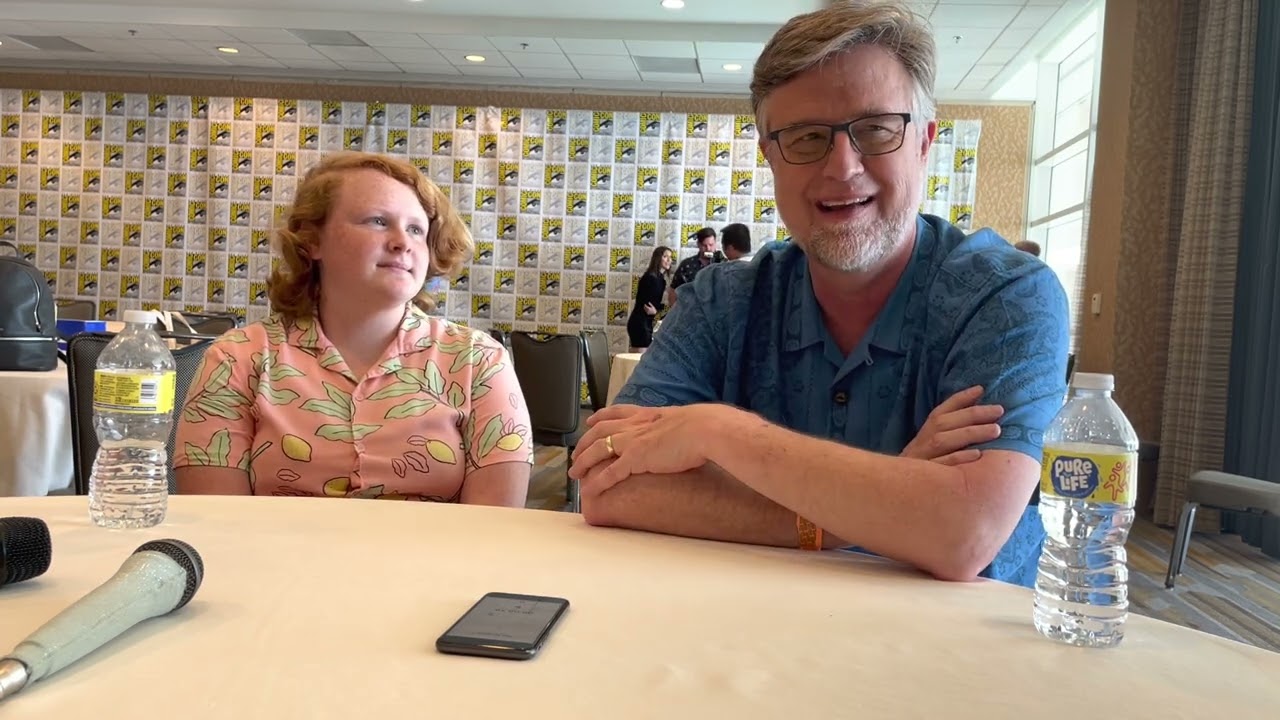 Meli and Dan Povenmire for Hamster and Gretel at SDCC 2022!