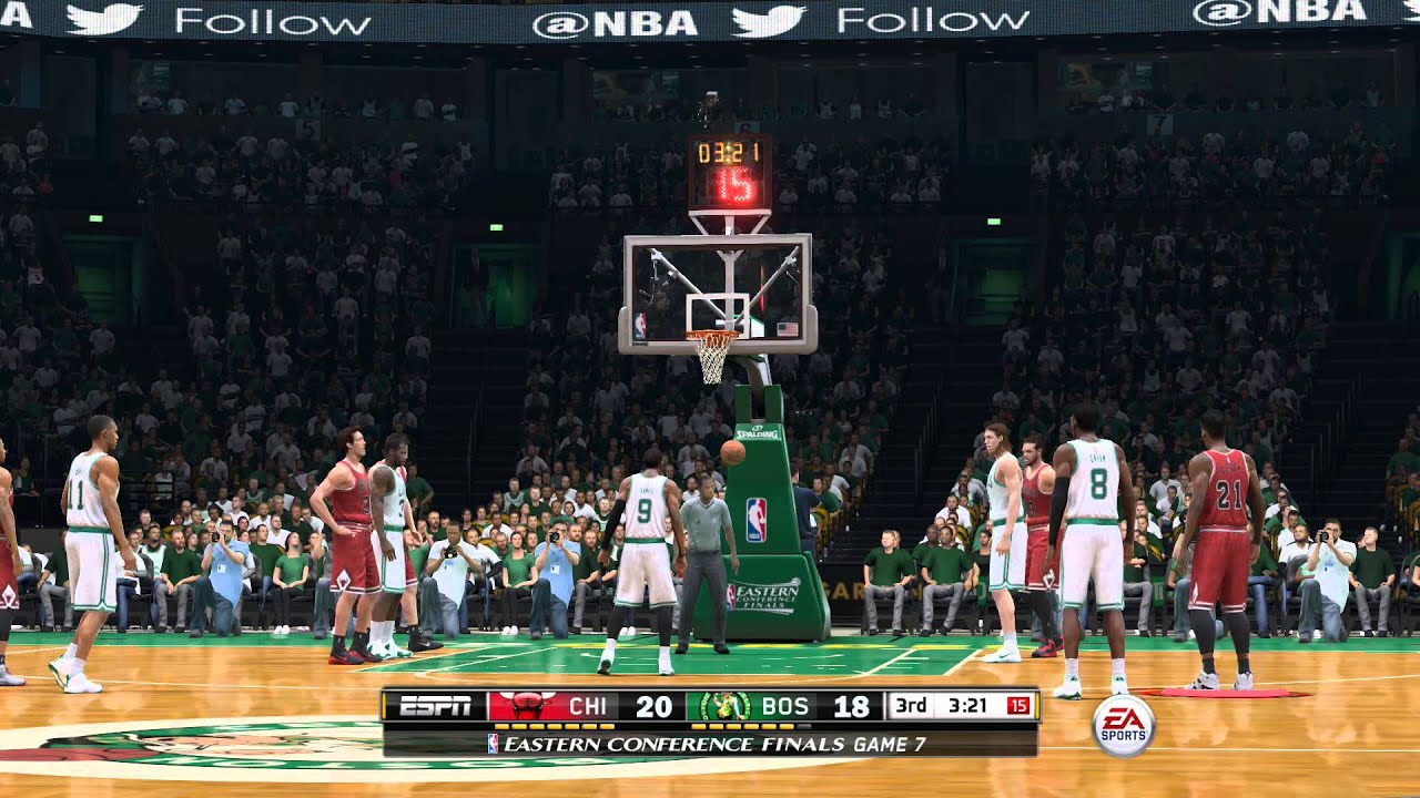 EA Sports NBA Live 15 - Bulls vs Celtics - 