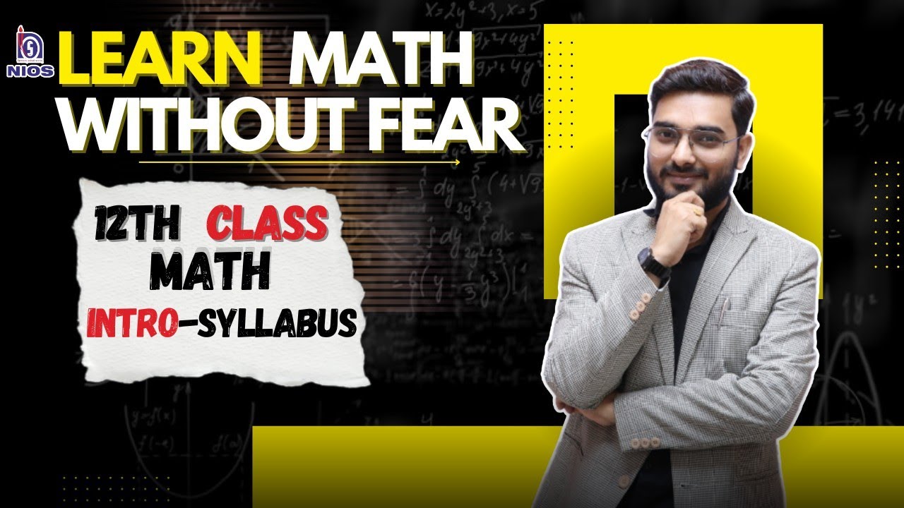 Math intro-syllabus #Nios12classMath