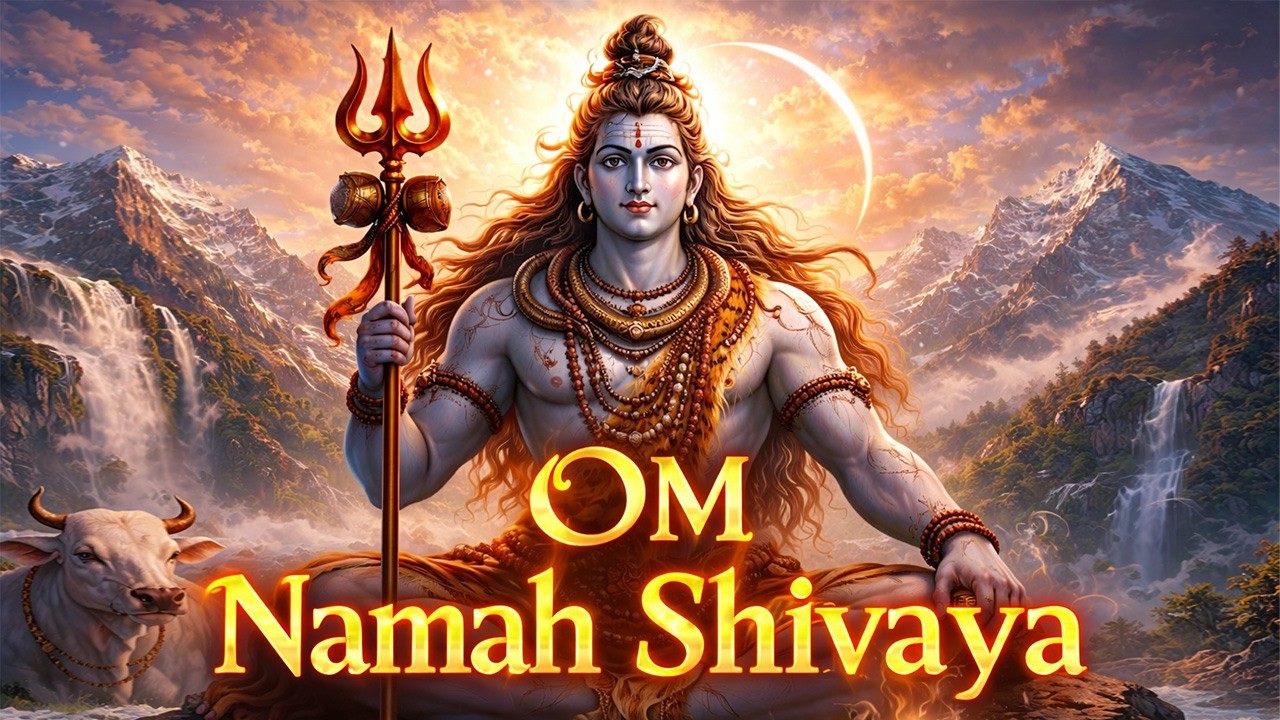 ॐ नमः शिवाय मंत्र 108 बार| Om Namah Shivaya Chanting |Powerful Shiva Mantra | Remove Negative Energy