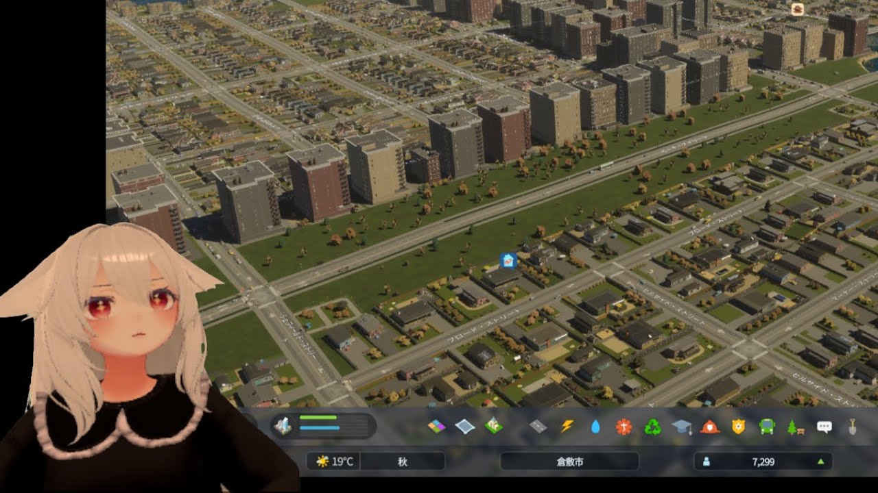 【 #citiesskylines2 】久しぶりに市長になります　【 朝霧魅玲/個人Vtuber 】