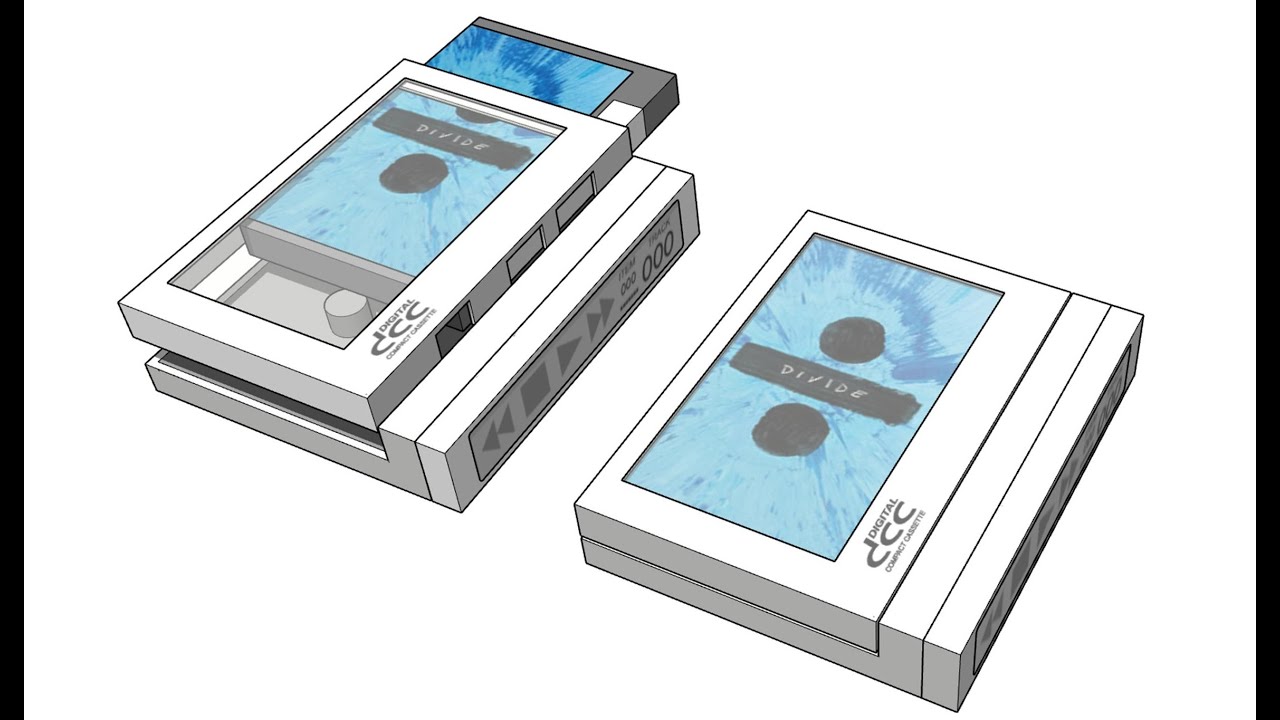 A New Concept Portable DCC Player by Philips Industrial Designer Peter Doodson