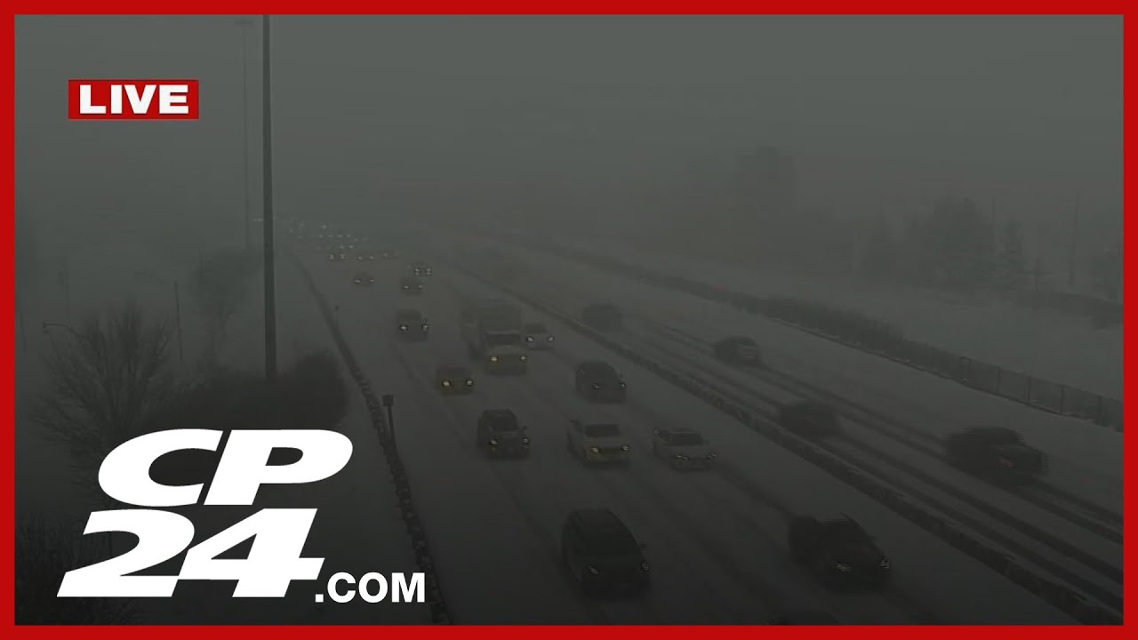 Hundreds of car crashes reported so far in Ontario storm: OPP