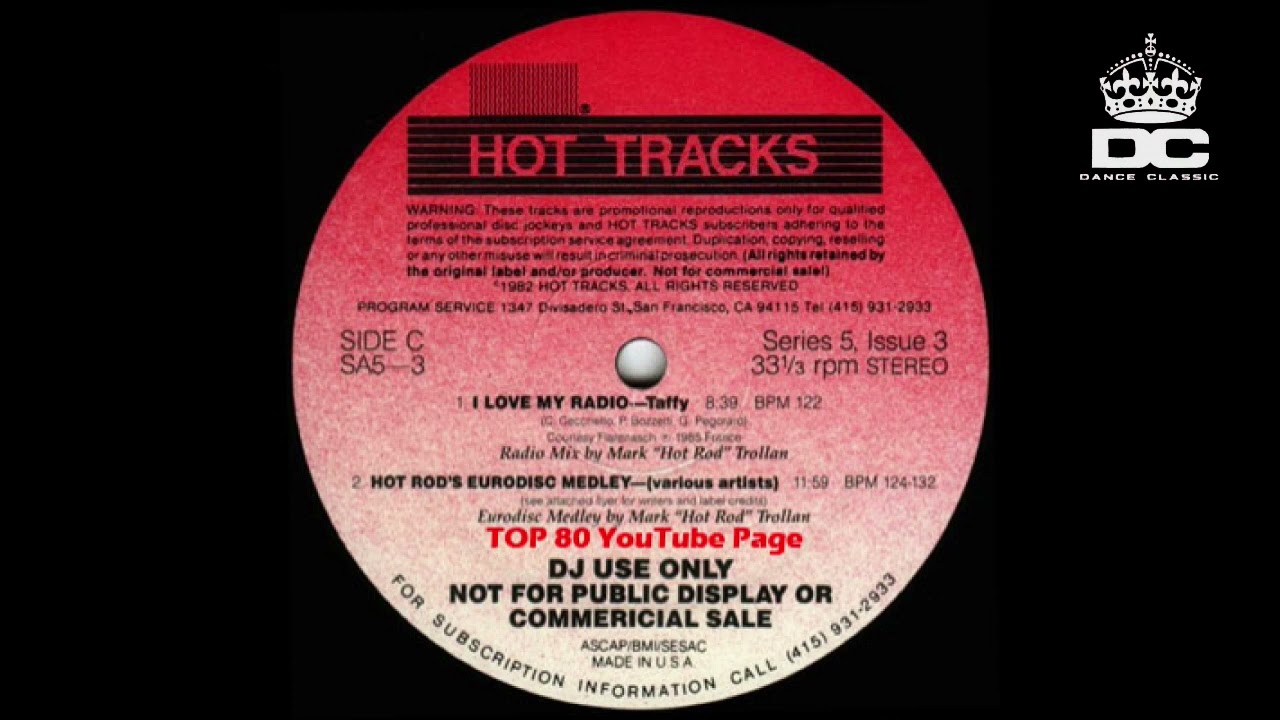 Taffy - I Love My Radio (US Hot Tracks Remix)