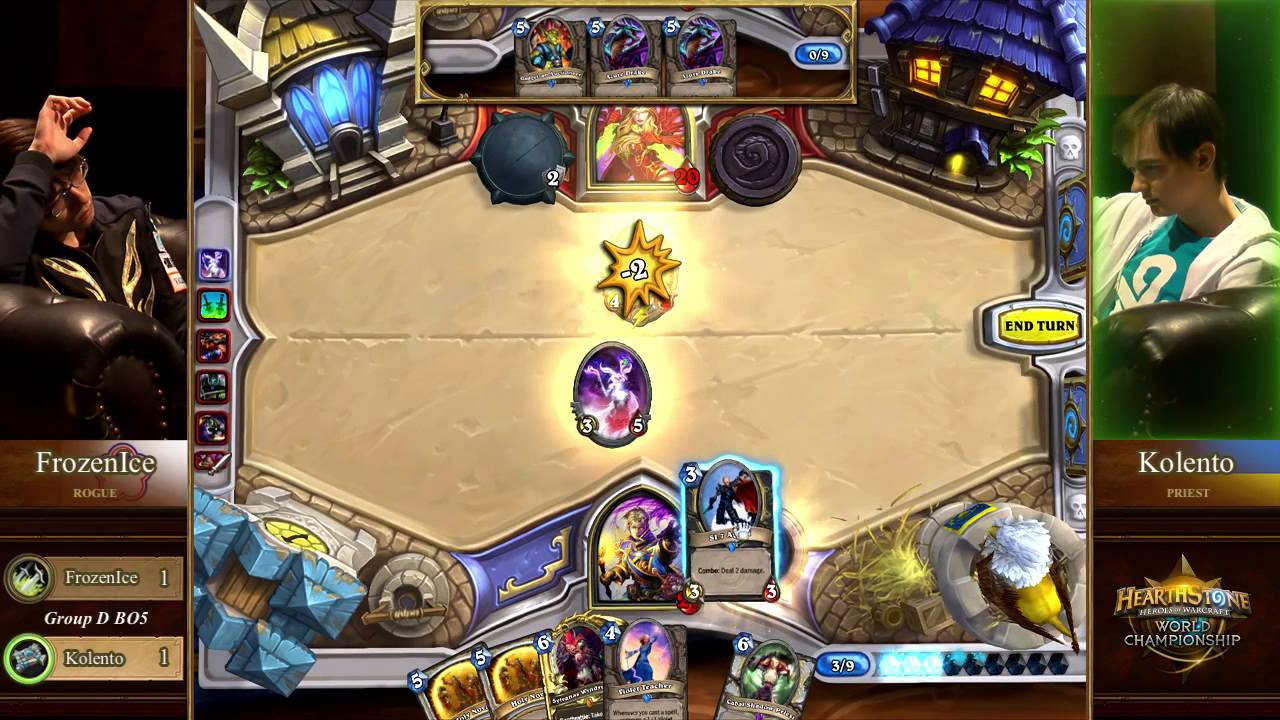 FrozenIce vs. Kolento - Group D - Match 2 - Hearthstone World Championship 2014