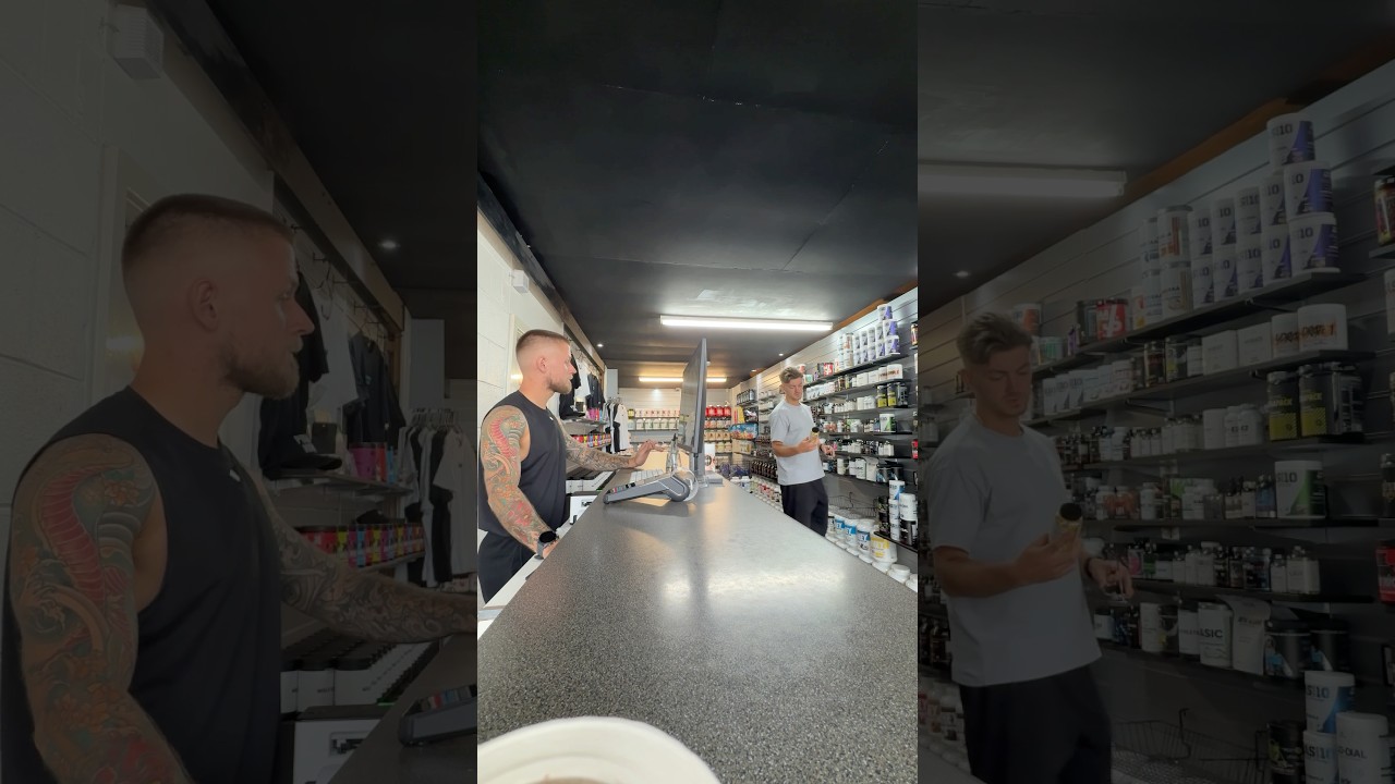Bad interaction at our supplement shop today&hellip;