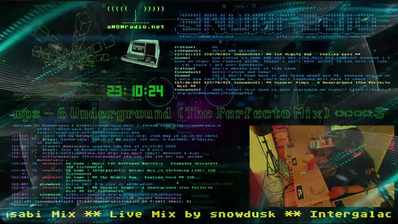 Intergalactic Wasabi Mix - Live Mix by snowdusk - Episode 1179 - aNONradio.net - 2025/11/08