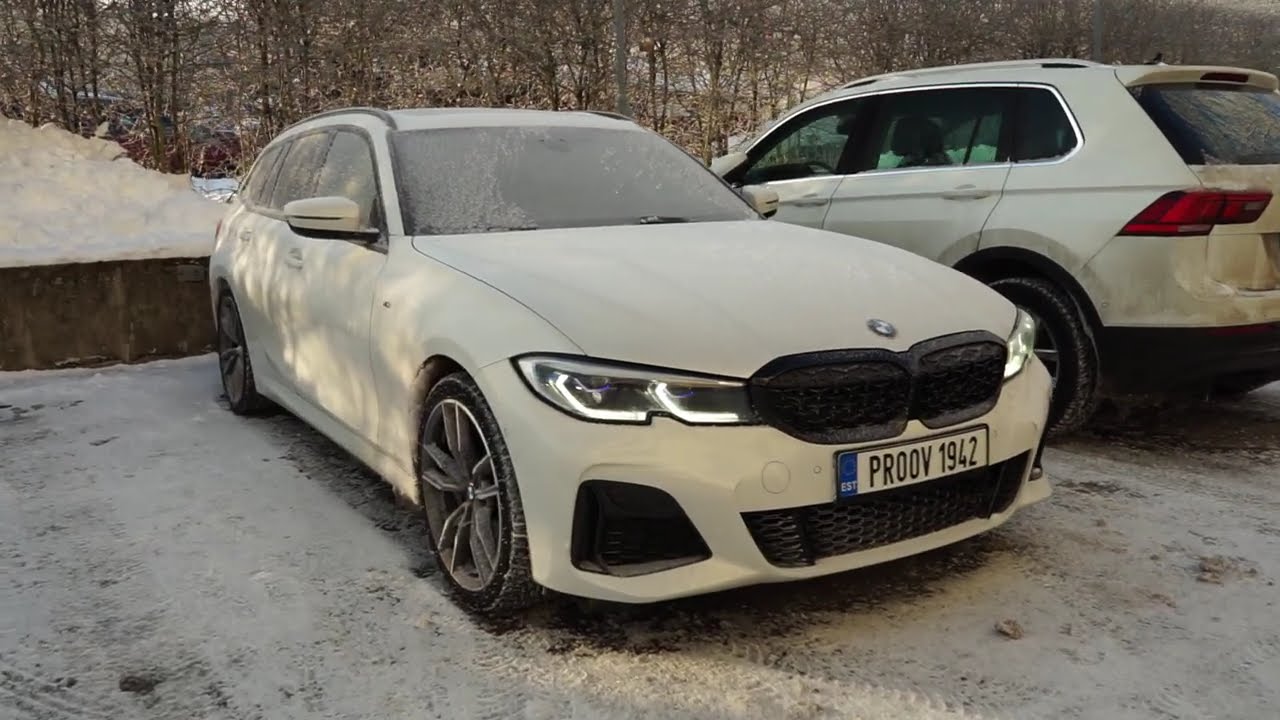 BMW G21 M340i B58 -8,5&deg;C Cold Start