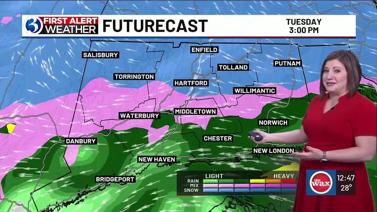 FORECAST: Snow to transition to sleet, freezing rain, then rain