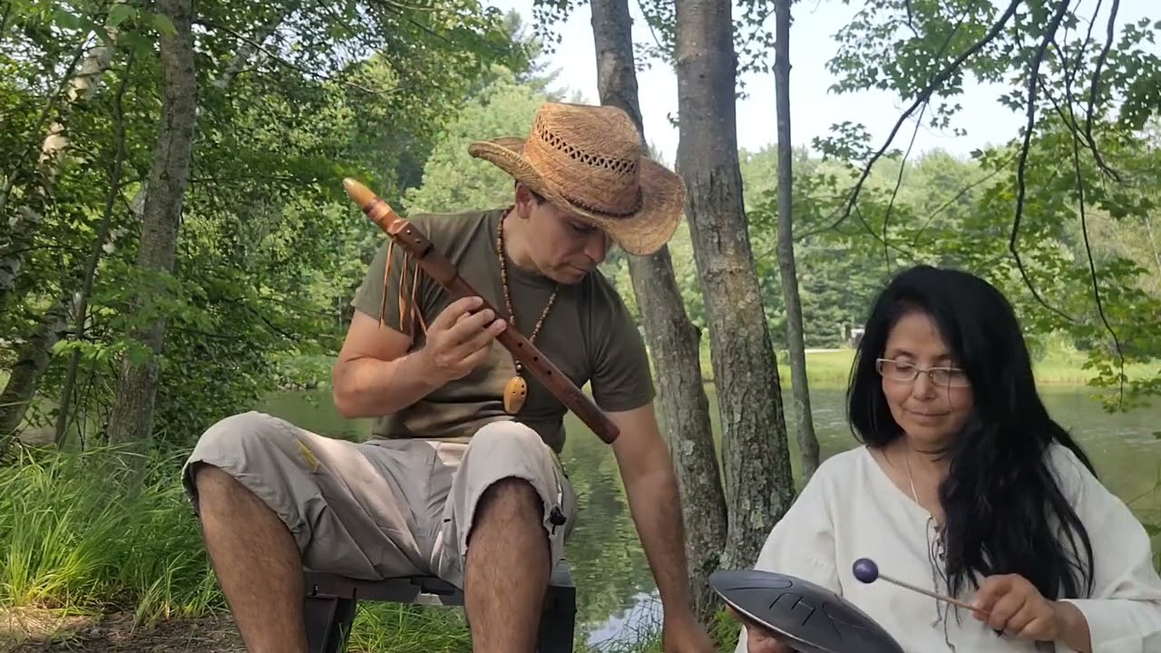 Native Amrican  flute key of G 440hz