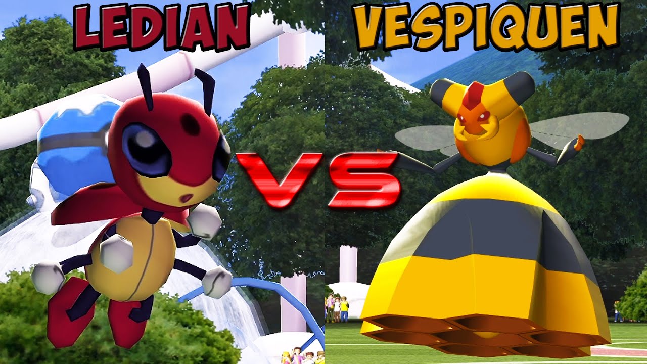 Pokemon battle revolution - Ledian vs Vespiquen